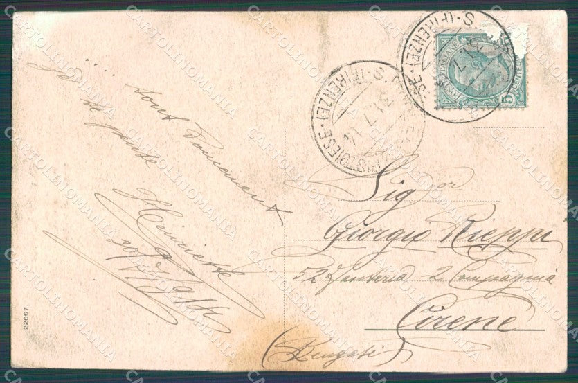 Pistoia San Marcello Pistoiese Il Nido SCOLLATA cartolina VK1516 – retro