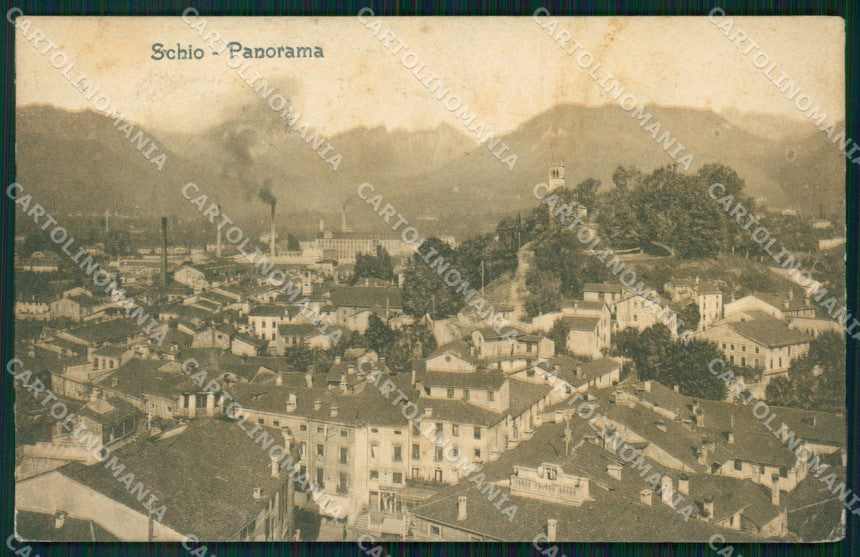 Vicenza Schio cartolina VK1535 – fronte