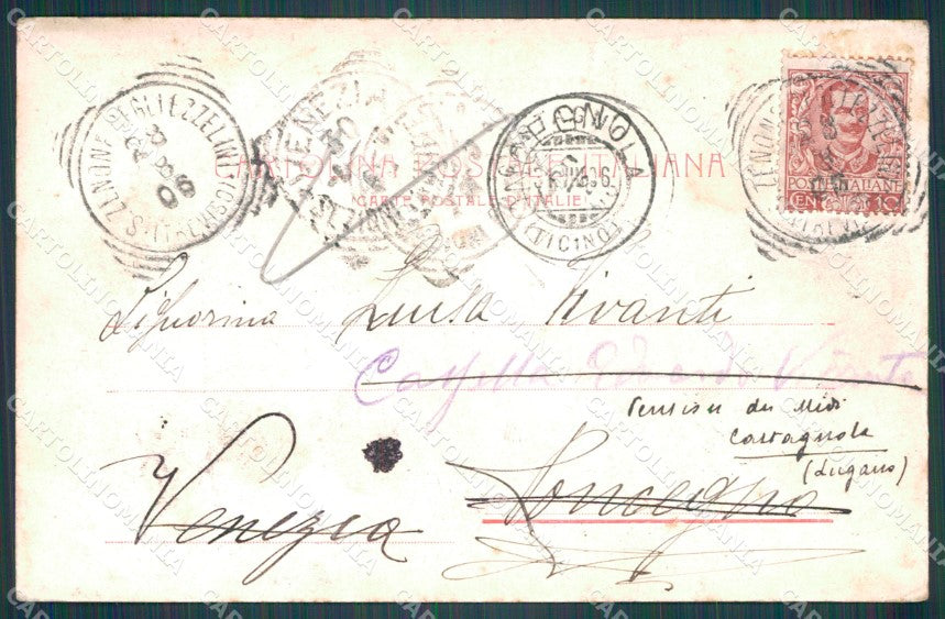 Vicenza Schio cartolina VK1538 – retro