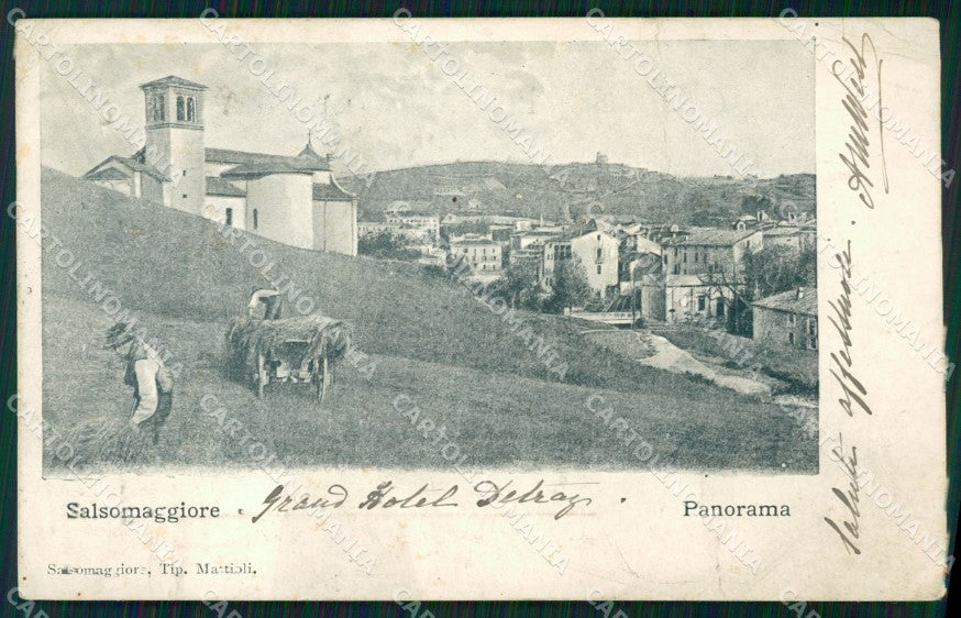 Parma Salsomaggiore PIEGHE cartolina VK1553 – fronte