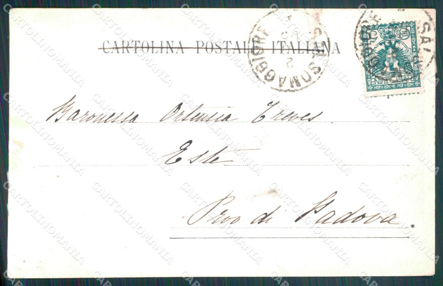Parma Salsomaggiore PIEGHE cartolina VK1553 – retro