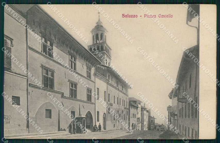 Cuneo Saluzzo Caserma cartolina VK1554 – fronte