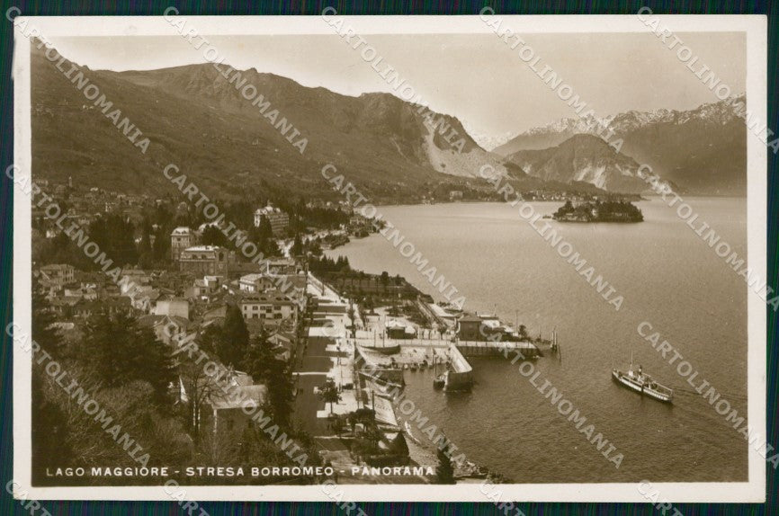 Verbania Stresa Lago Maggiore Isole Borromeo Foto cartolina VK1562 – fronte