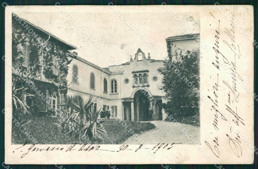 Bergamo San Gervasio d'Adda cartolina VK1563 – fronte
