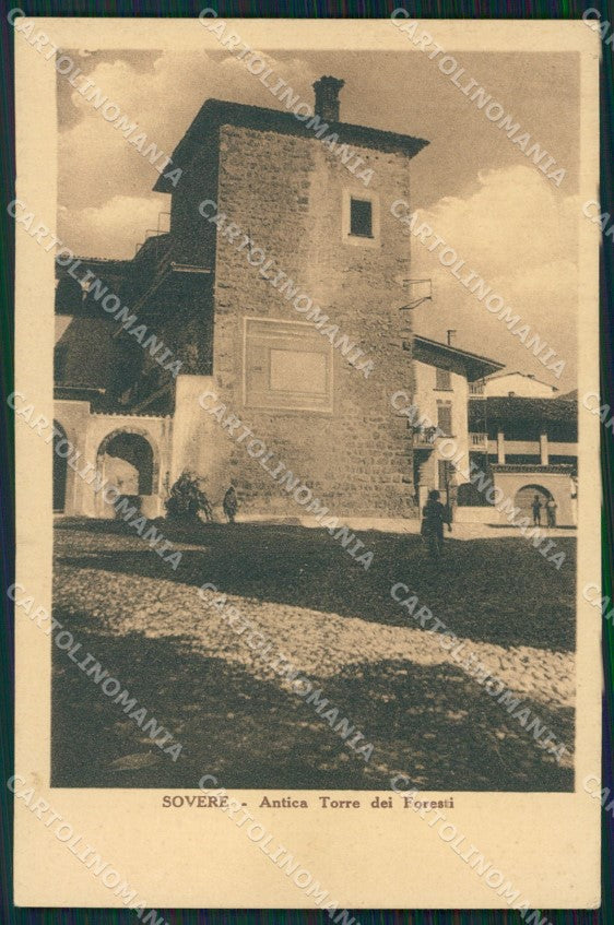 Bergamo Sovere cartolina VK1566 – fronte