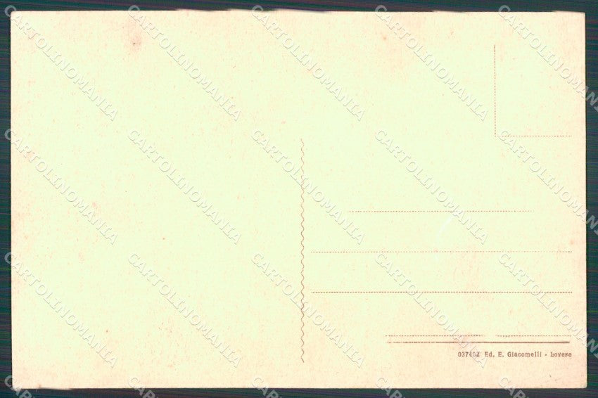 Bergamo Sovere cartolina VK1566 – retro