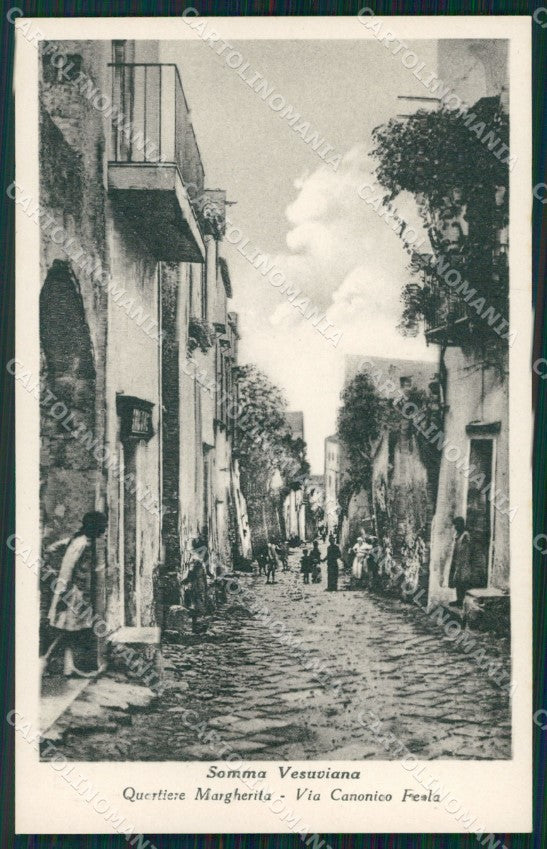 Napoli Somma Vesuviana Quartiere Margherita cartolina VK1567 – fronte