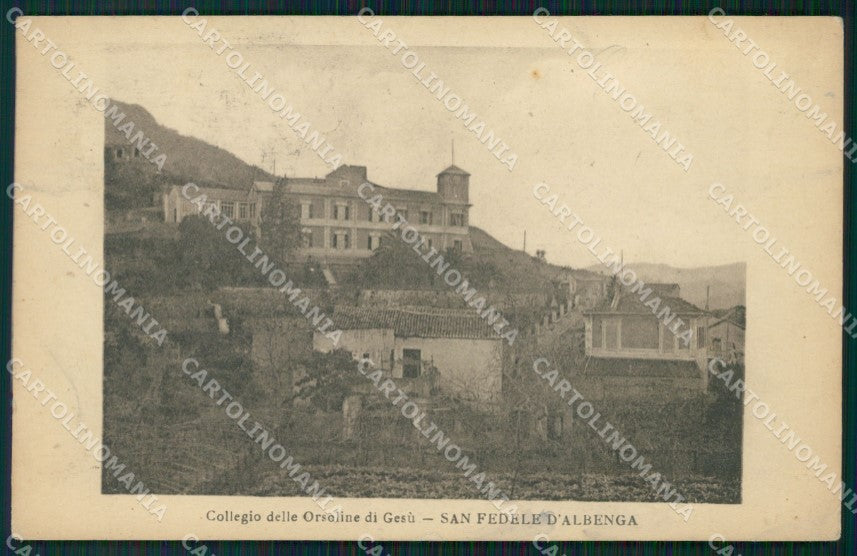 Savona Albenga San Fedele di cartolina VK1573 – fronte