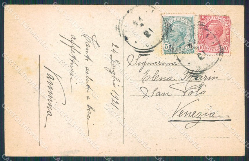 Savona Albenga San Fedele di cartolina VK1573 – retro