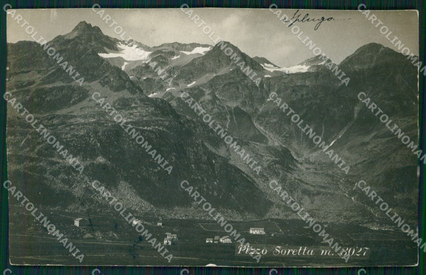Sondrio Pizzo Suretta Foto cartolina VK1577 – fronte