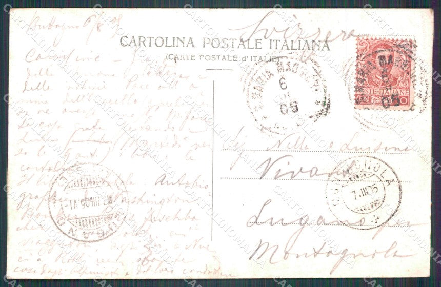 Verbania Santa Maria Maggiore PIEGHE cartolina VK1596 – retro