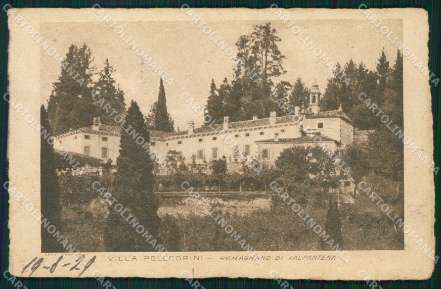Verona Romagnano di Valpantena Villa Pellegrini cartolina VK1604 – fronte