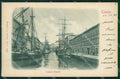 Trieste Città Canale Grande Barche Rilievo cartolina VK1625 – fronte