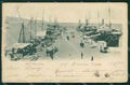 Trieste Città Molo Giuseppina Barche cartolina VK1644 – fronte