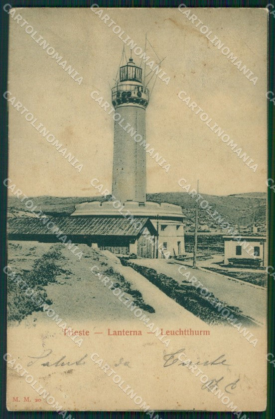 Trieste Città Lanterna cartolina VK1651 – fronte