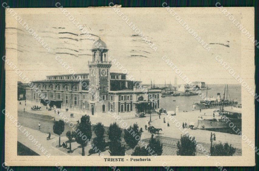 Trieste Città Pescheria cartolina VK1670 – fronte