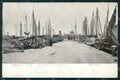 Trieste Città Molo Sartorio Barche cartolina VK1676 – fronte