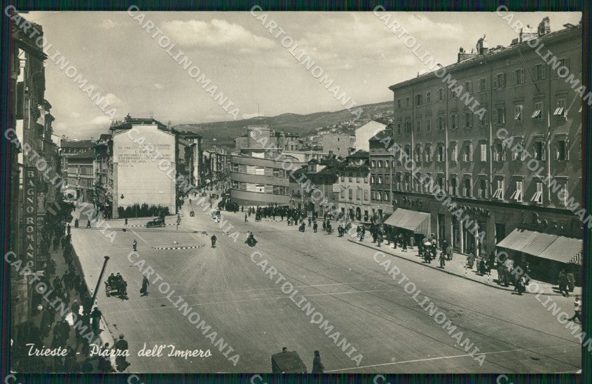 Trieste Città Piazza dell'Impero Foto cartolina VK1678 – fronte