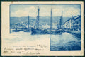 Trieste Città Molo Giuseppina Barche ABRASA cartolina VK1681 – fronte