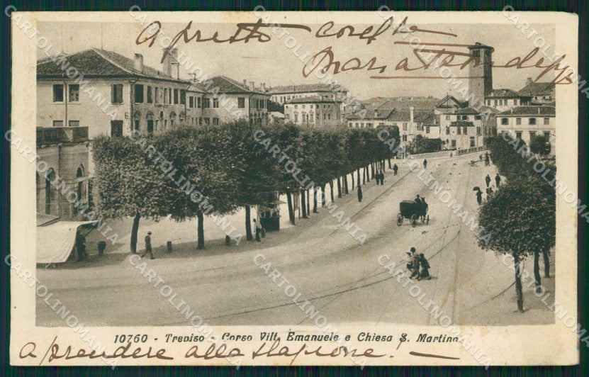 Treviso Città Corso Vittorio Emanuele cartolina VK1697 – fronte