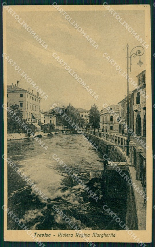 Treviso Città Riviera Regina Margherita cartolina VK1700 – fronte