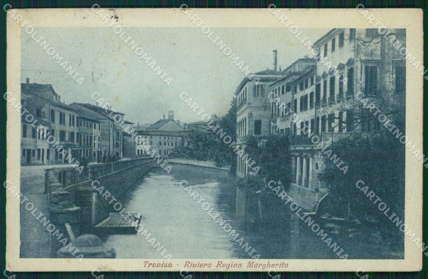 Treviso Città Riviera Regina Margherita cartolina VK1706 – fronte