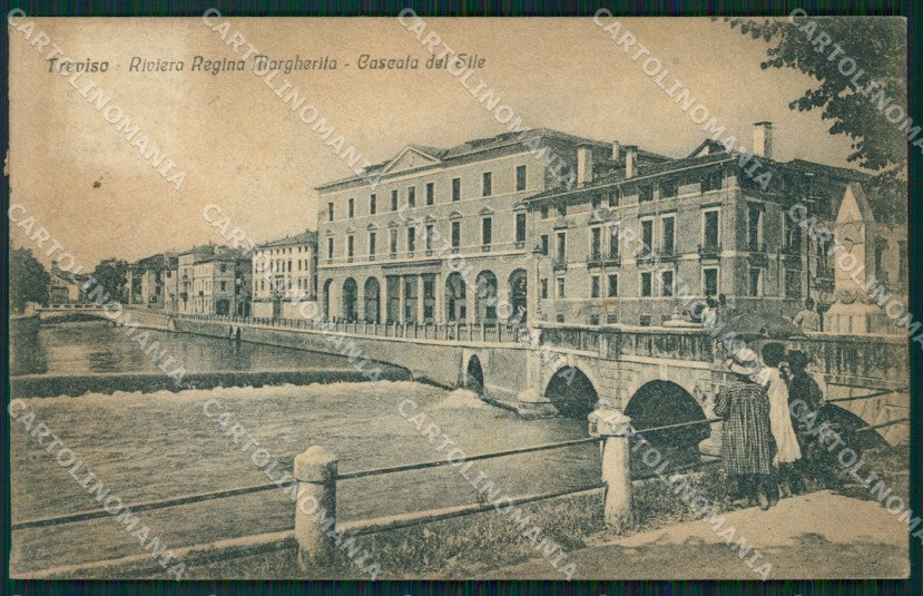 Treviso Città Riviera Regina Margherita cartolina VK1710 – fronte