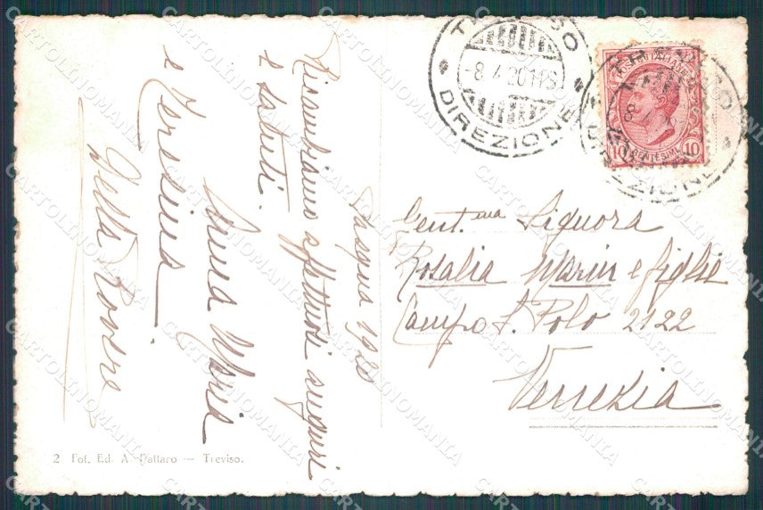 Treviso Città cartolina VK1725 – retro