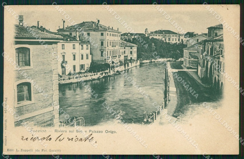 Treviso Città Riviera sul Sile cartolina VK1738 – fronte