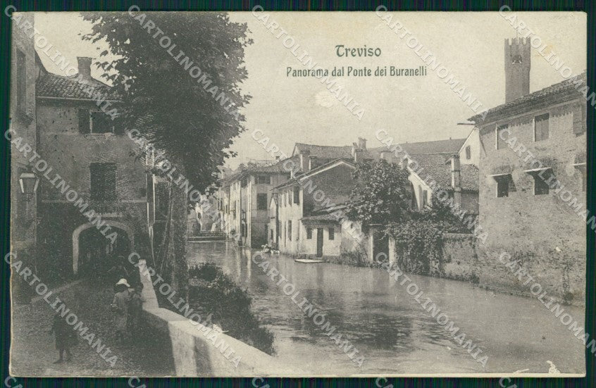 Treviso Città Ponte dei Buranelli cartolina VK1741 – fronte