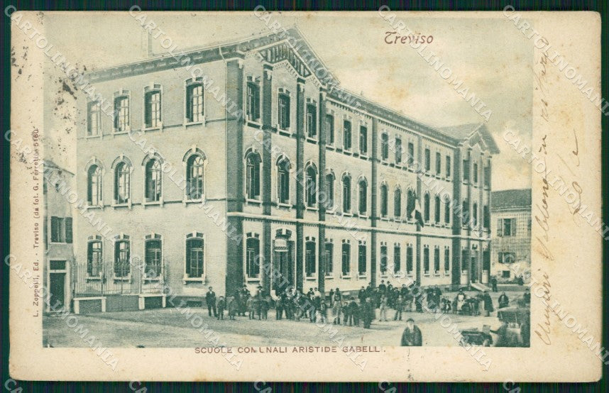 Treviso Città Scuole cartolina VK1746 – fronte