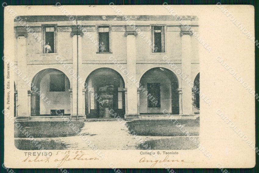 Treviso Città Collegio San Teonisto cartolina VK1747 – fronte