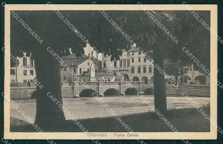 Treviso Città Ponte Dante cartolina VK1753 – fronte