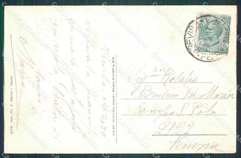 Treviso Città Porta Mazzini cartolina VK1757 – retro