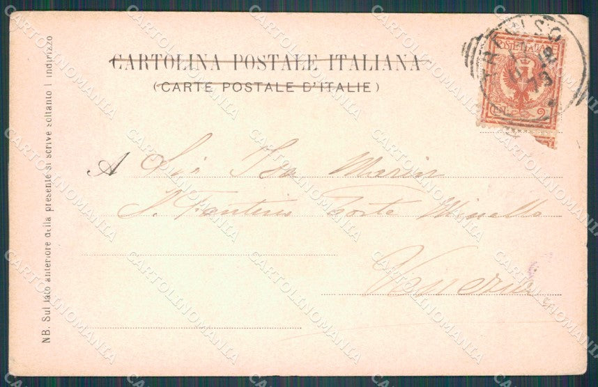 Treviso Città Porta Cavour cartolina VK1758 – retro