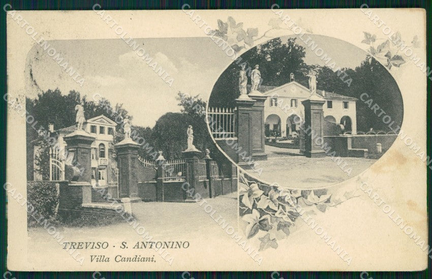 Treviso Città Sant'Antonino Villa Candiani cartolina VK1761 – fronte