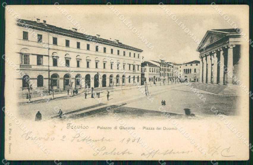 Treviso Città Palazzo di Giustizia cartolina VK1768 – fronte