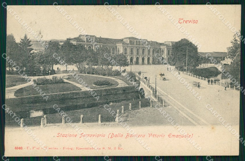Treviso Città Stazione cartolina VK1785 – fronte