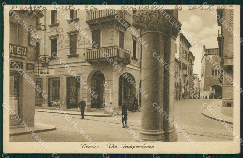 Treviso Città Via Indipendenza cartolina VK1787 – fronte