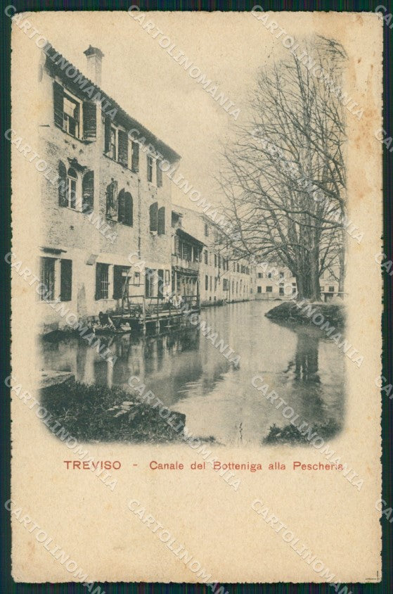 Treviso Città Canale del Botteniga cartolina VK1788 – fronte