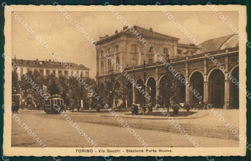 Torino Città Stazione Porta Nuova cartolina VK1798 – fronte