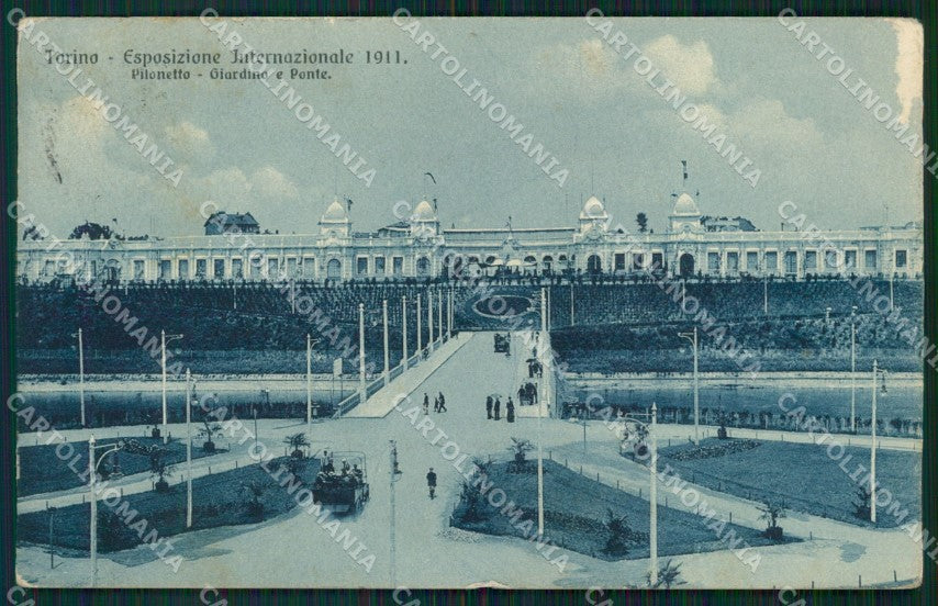 Torino Città Esposizione Internazionale 1911 ABRASA cartolina VK1808 – fronte