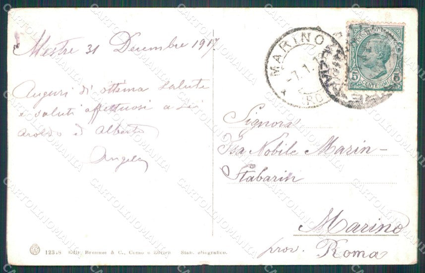 Torino Città Esposizione Internazionale 1911 ABRASA cartolina VK1808 – retro