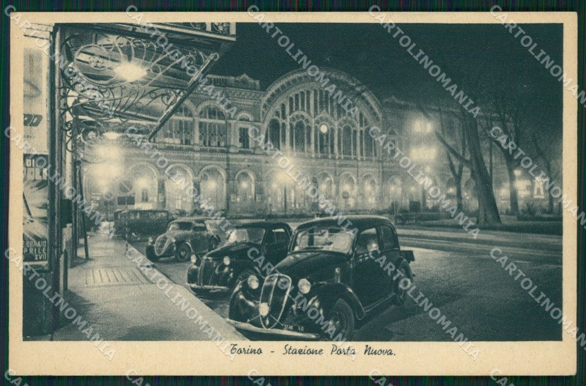 Torino Città Stazione Porta Nuova Auto cartolina VK1810 – fronte