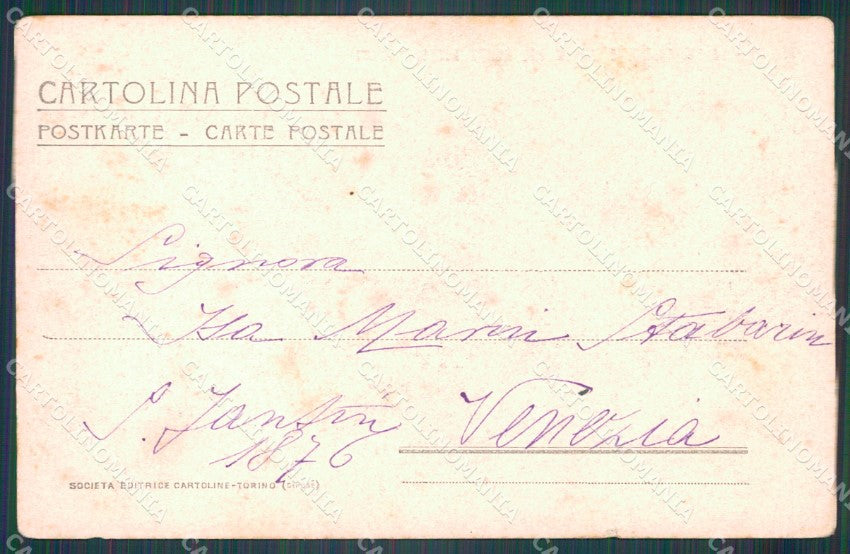 Torino Città Funicolare PIEGHINA cartolina VK1813 – retro