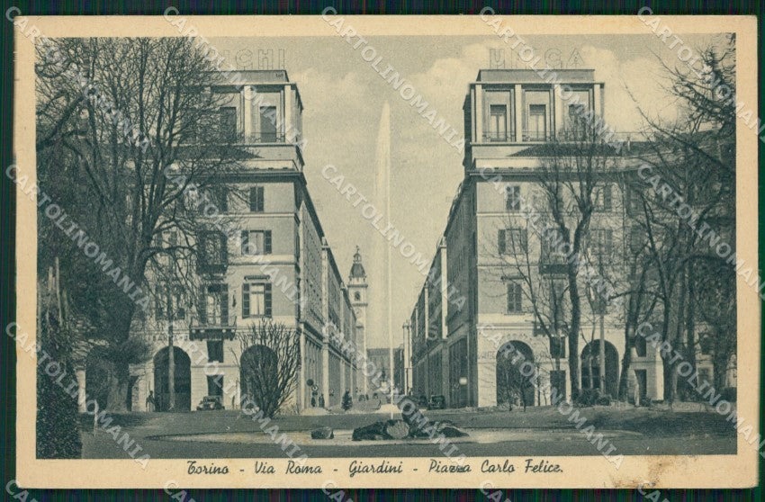 Torino Città Via Roma cartolina VK1823 – fronte