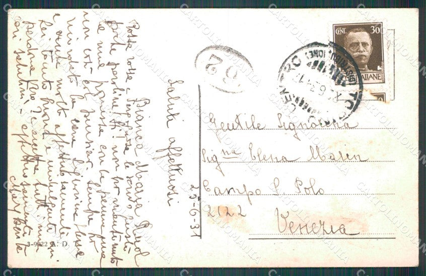 Torino Città cartolina VK1831 – retro