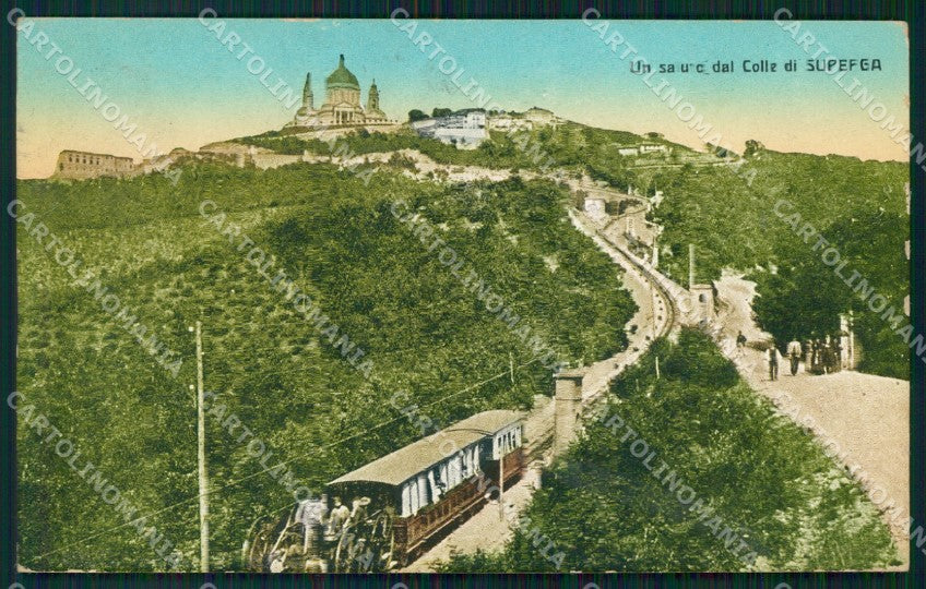Torino Città Colle Superga Funicolare cartolina VK1835 – fronte