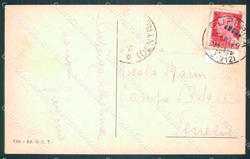 Torino Città Colle Superga Funicolare cartolina VK1835 – retro