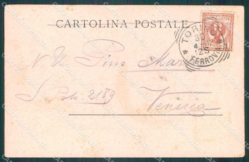 Torino Città Stazione STRAPPINO PIEGA cartolina VK1836 – retro